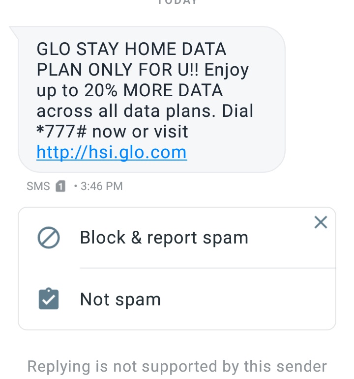 greaterheights_'s tweet photo. We spoke and GLO listened. An addition of 20% on the STAY AT HOME DATA PLAN.

Thank you @GloWorld for listening. I believe this is a start. 

Waiting for @MTNNG
@9mobileng @AirtelNigeria 

#CutDataPrices #Datarelief https://t.co/VN6YWnvi0a