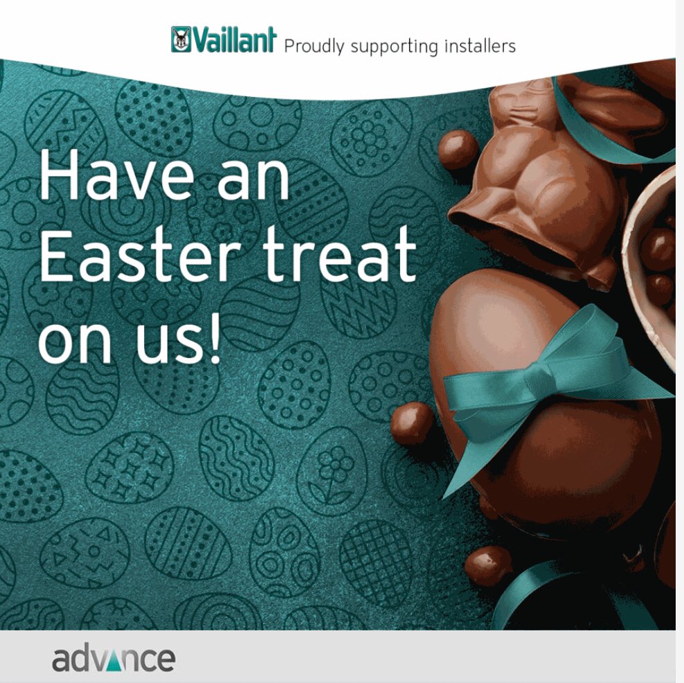 Easter tins are now live again on #Advance Log in - Get Chocolate - Pig out 👊🏻
#ProudlySupportingInstallers