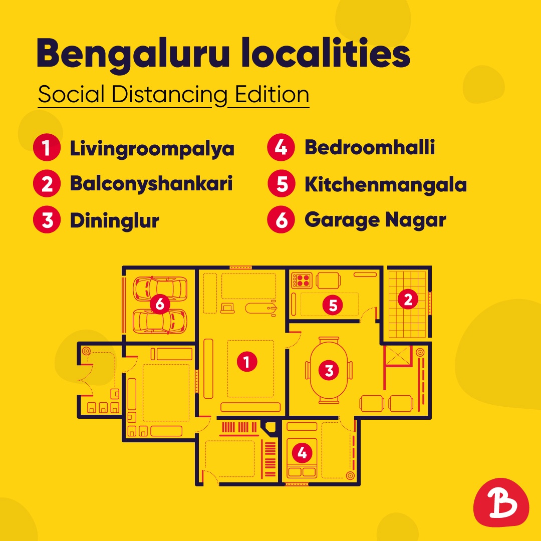 bounceshare's tweet photo. Localities that did not make it to the final list but deserve a special mention:
Basementdur
Guest room Layout
Storage City
#SocialDistancingEdition #StayHome #StaySafe https://t.co/IIXZc0dtdM
