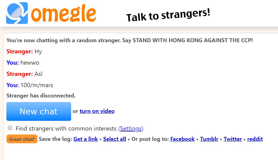 Omegle Pictures Tumblr