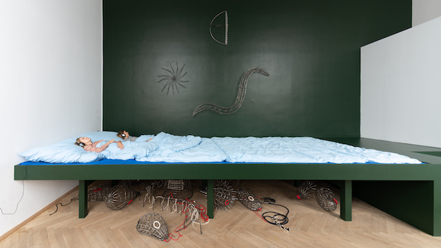 ArtReview_'s tweet photo. Review: Rodney LaTourelle finds himself immersed in Eva Kot’átková’s transformative world where those who aren’t ordinarily permitted to speak are given a platform @Charlottenborg - https://t.co/CX8zv3djSn https://t.co/eyE5sxQZiK