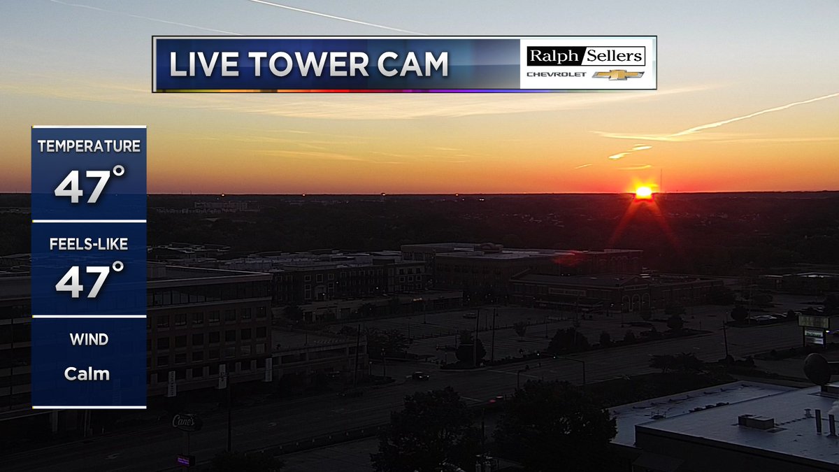 AshleyRuizWx's tweet image. And there's the sun! Beautiful sunrise here in the #RedStick! Mostly sunny today with highs in the mid 70s. Soak up some vitamin D and get some fresh air! #lawx 😎