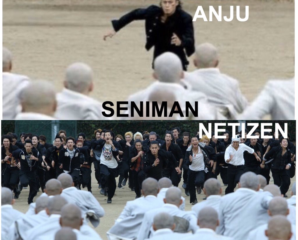 renabdul's tweet photo. Zarina Anjoulie vs Seniman 🤣 https://t.co/4QSAdXFMY4