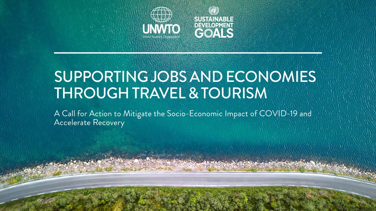 ❓QUO VADIS TOURISM❓

#UNWTO has united the sector to prepare for a more sustainable, inclusive &amp; resilient future.

Our Recommendations for Recovery map actions to mitigate the #COVID19 impact and bounce back stronger.

🔗unwto.org/news/unwto-lau…

#TravelTomorrow