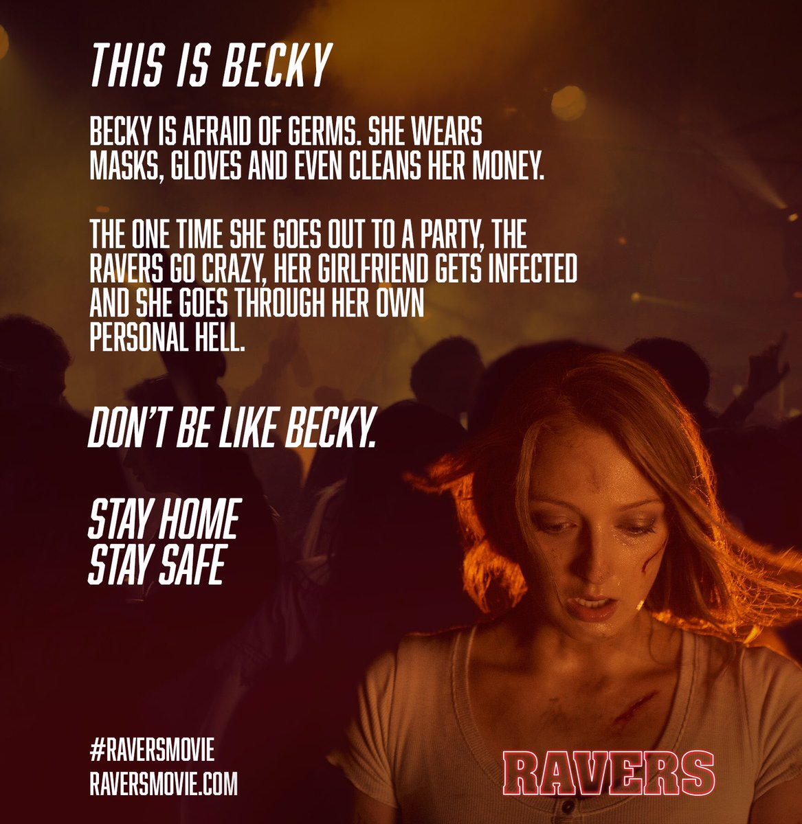 Ravers_Movie's tweet photo. 🚫 Don't Like Becky 

#StayAtHome #StaySafe https://t.co/aj5obBCUWJ