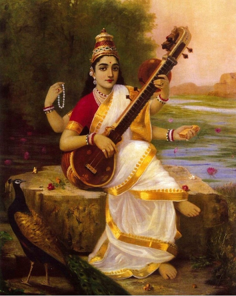 For Day 8:  #Ashtami  #Navratri2020 For Day 8,  #Ashtami , We r worshipping Saraswati.I firmly believe there is no Greater power than Being Educated nd Educating others.Education is the only Key for all problems & Keeping human sanity alive. #navratrifestival