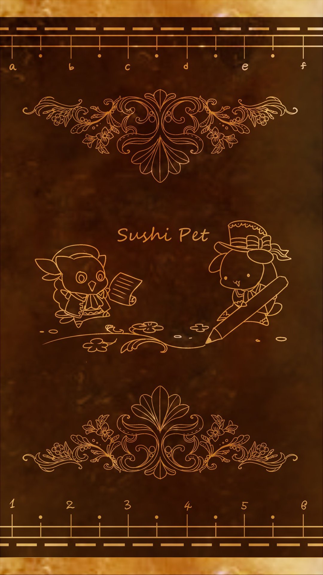 すしペット 今まで配布したスマホ用壁紙をもう一回配布するよ 今回はシックな２枚 T Co 5dgchzqe1q Twitter