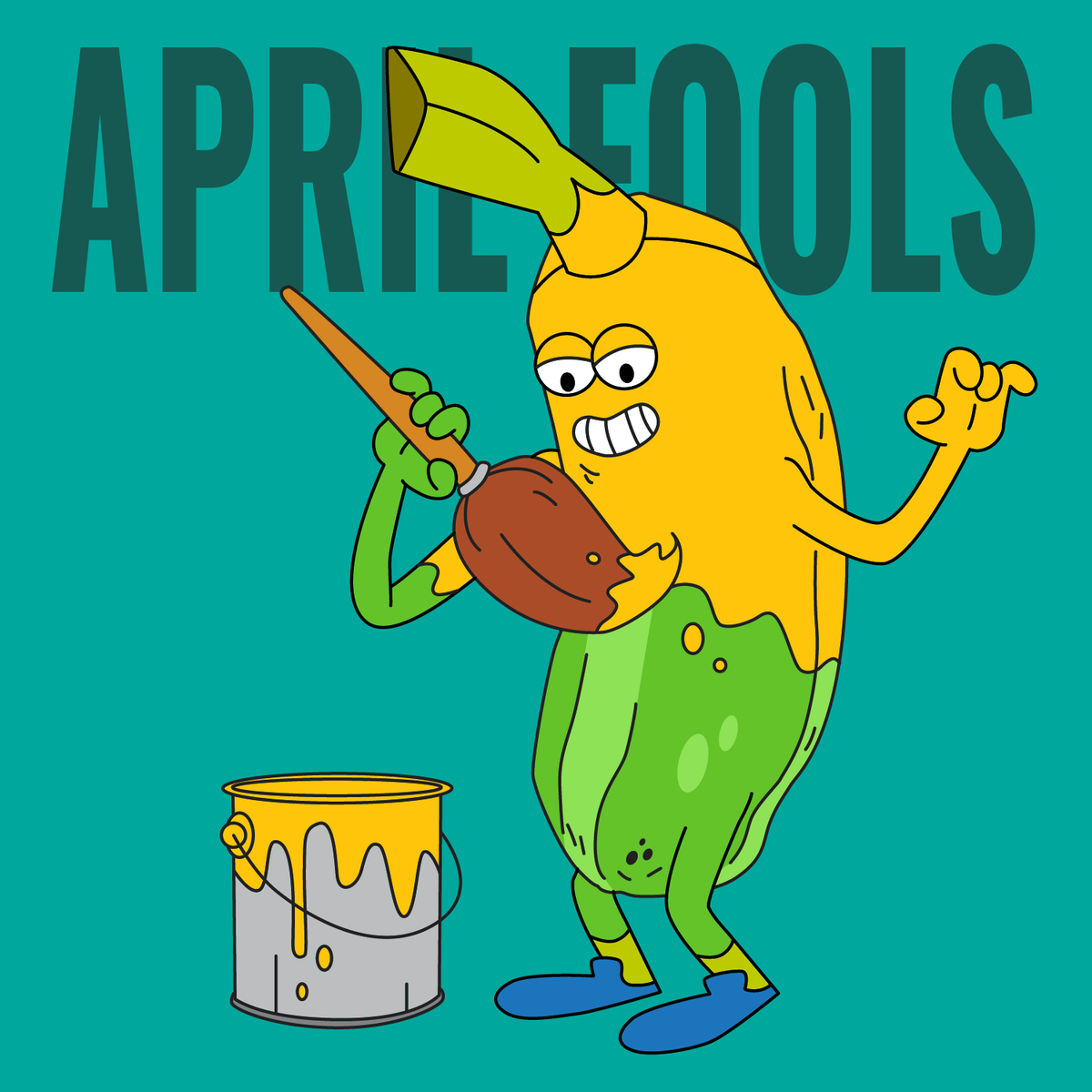 Banana_Battle's tweet photo. It's #AprilFoolsDay ! In all honesty, did you guys ever try Pickels with chocolate paste? that stuff is the bomb.
May the banana-gods protect you today from pranksters.... and may they help you place that banana peel... yes it works... yes we tried.
#AprilFools #AprilFools2020 https://t.co/fav7IgUTGv