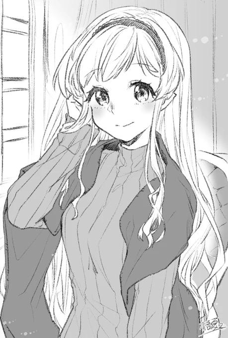 午前は過ぎてしまいましたが4/1にかこつけて描いた大人なエリザベスちゃんを描いていたりなどした 