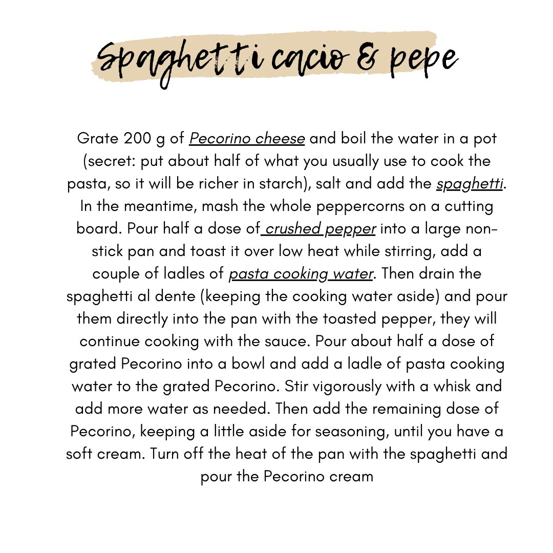 BackstageSRL's tweet photo. In Italia si sa, la pasta é una religione e a Roma la Cacio e pepe é un' istituzione. É una ricetta semplice e gustosa e si prepara con soli 3 ingredienti.
#compraitaliano #proudtobeitalian #italianfood #foodlovers https://t.co/uoeesYqPf7