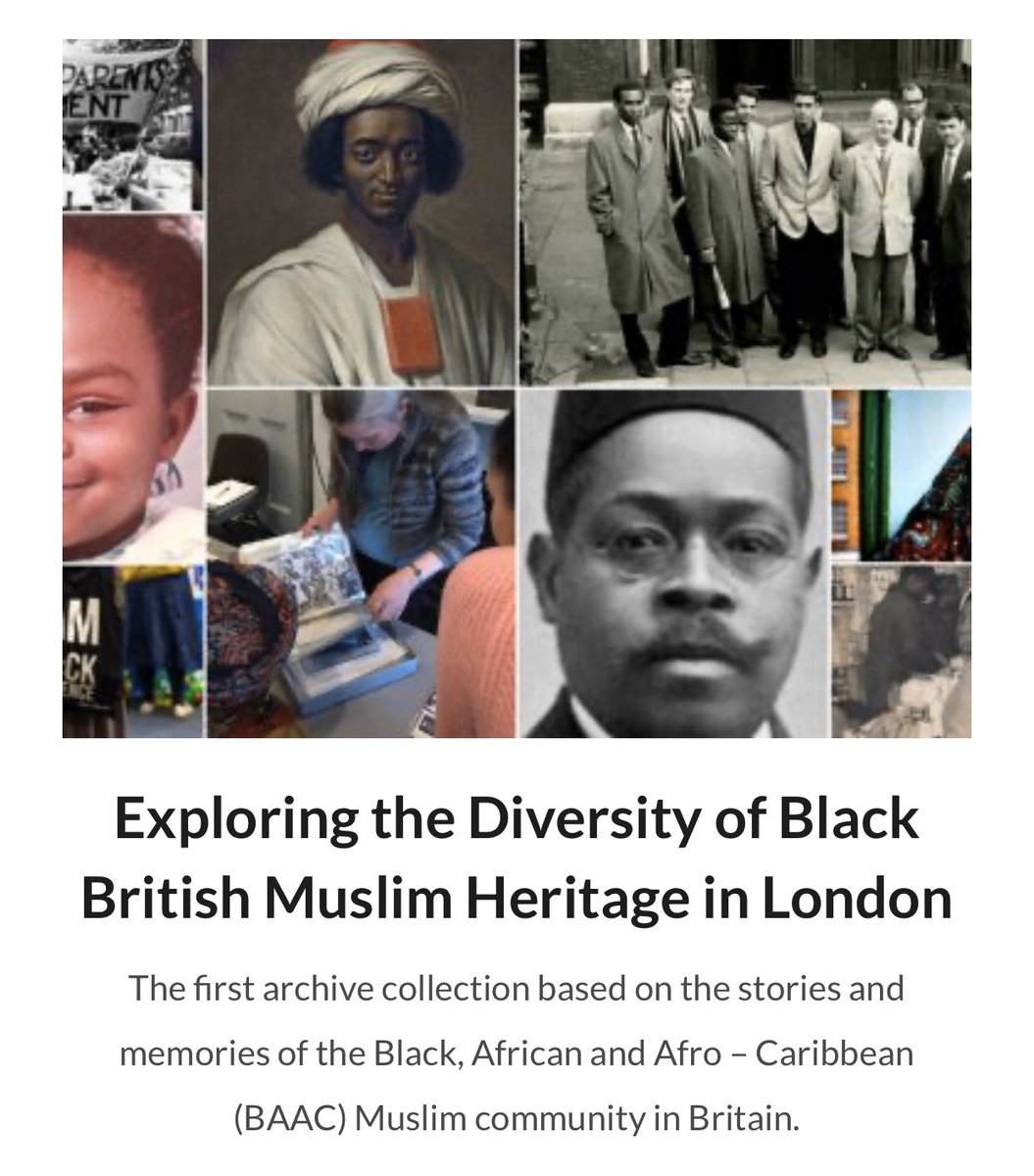 Everyday Muslim has three archive collections which reveal the very British experiences and memories of a diverse Muslim community from the late 1800s to the present-day. A historical narrative evidently absent from wider history and archives in Britain.  #Archive30  #YourArchive