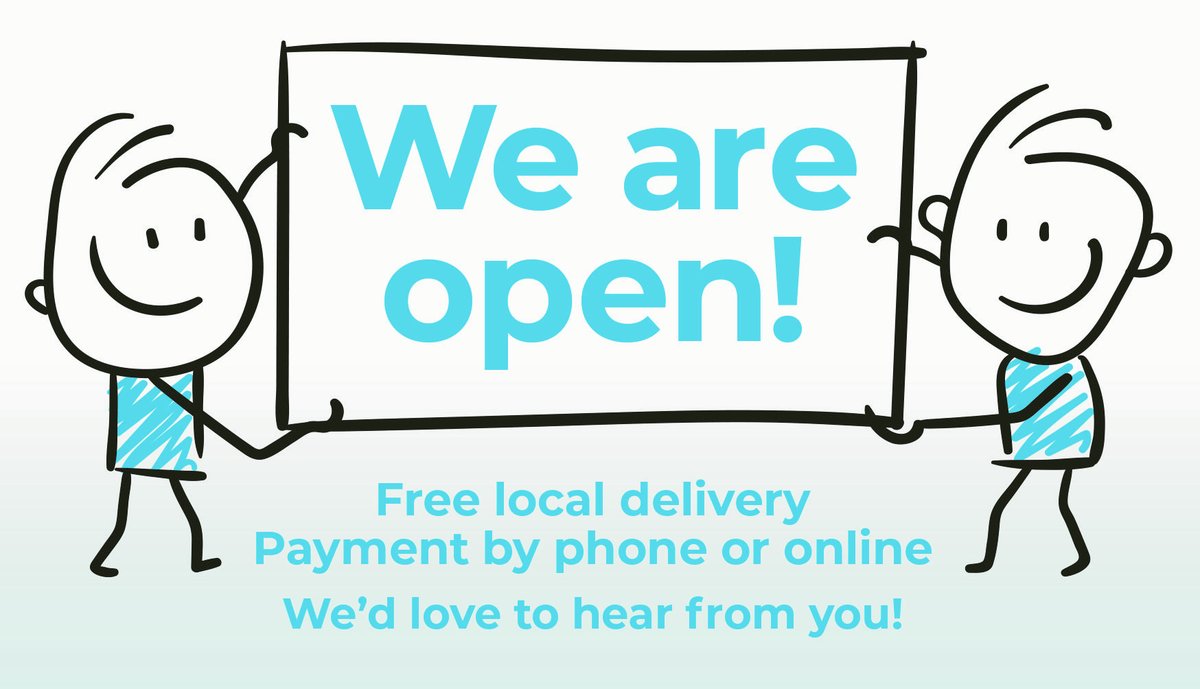 A reminder that we are still open for business. We have a much smaller team, but we are importantly doing jobs for a local company who work with the NHS. 

Give us a call if you need any print 📞
