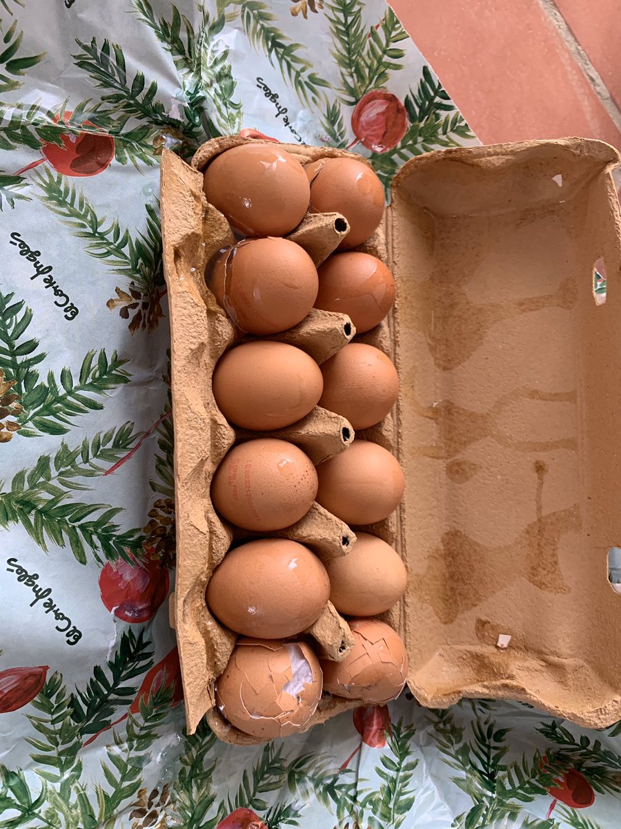 BeaJd's tweet photo. Mensaje que envié el sábado 28 de marzo @elcorteinglesac “Buenas tardes, acabo de recibir hace 1 hora una compra de #Hipercor Mijas y necesito una copia del ticket y los huevos que me han llegado estaban así”. Al teléfono no contesta nadie..y los dm tampoco.. https://t.co/DEKMgmJ8aC