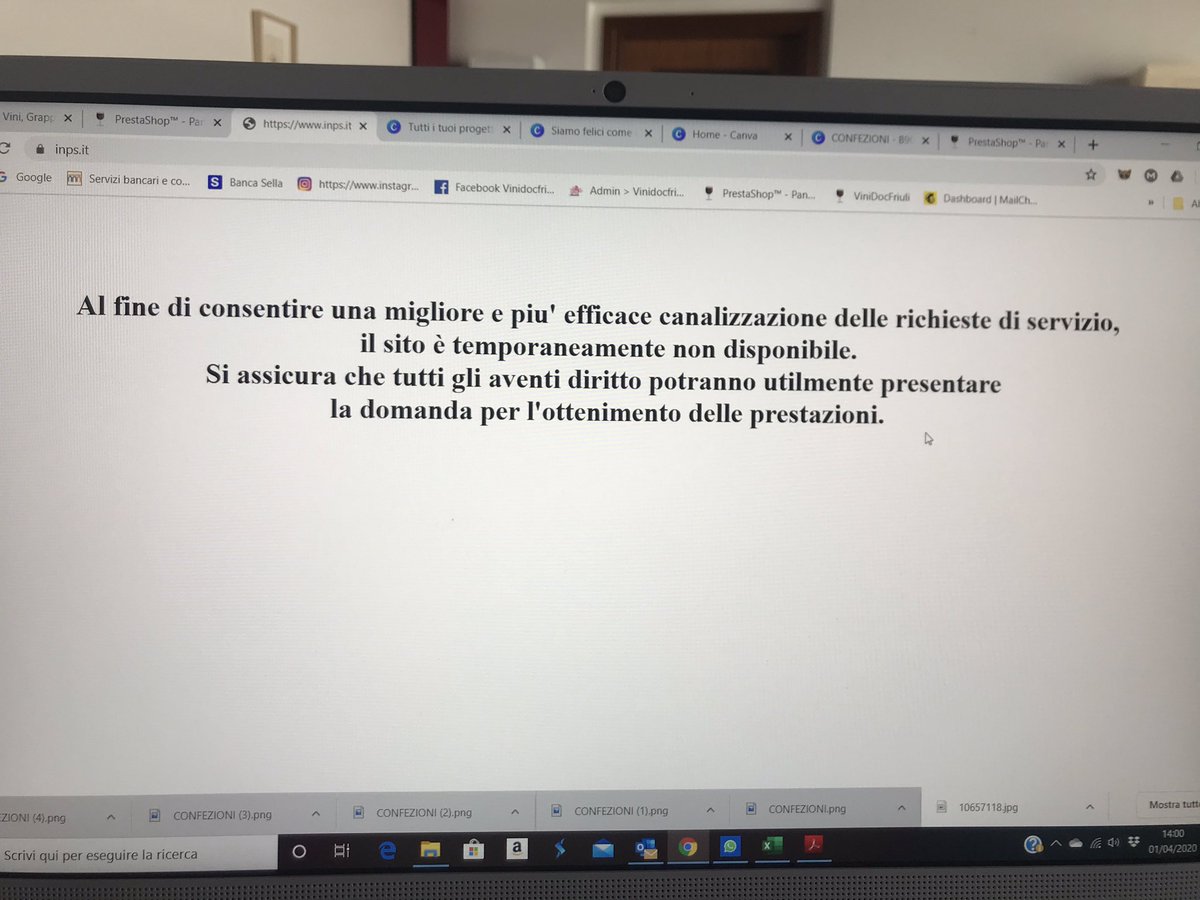 vinidocfriuli's tweet photo. Praticamente oggi un banner pubblicitario nel sito dell’ #INPS poteva costare quanto uno spot durante la finale del Super Bowl #DecretoCuraItalia #600euro #partiteIVA #InpsInAscolto #SuperBowl https://t.co/NpKg3SP6By
