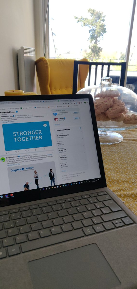 RoxaneaoG's tweet photo. #Capgemini acquiert @Altran le jour de mon travail anniversaire. Encore de belles années devant nous ! #Confinementjour17 #StrongerTogether https://t.co/aauFjXg7Vd