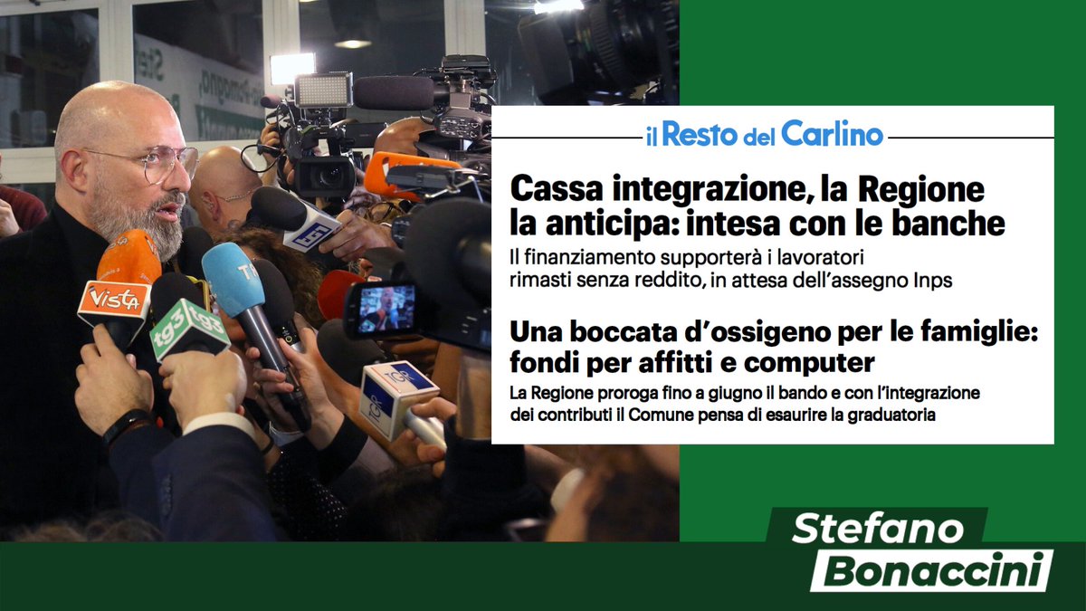 E' il momento in cui bisogna tenere duro, rispettando le misure restrittive, ed è ancora più importante sostenere #famiglie, #lavoratori e #studenti.