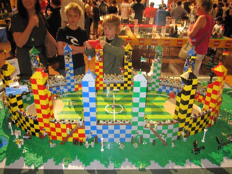 campo de quidditch lego