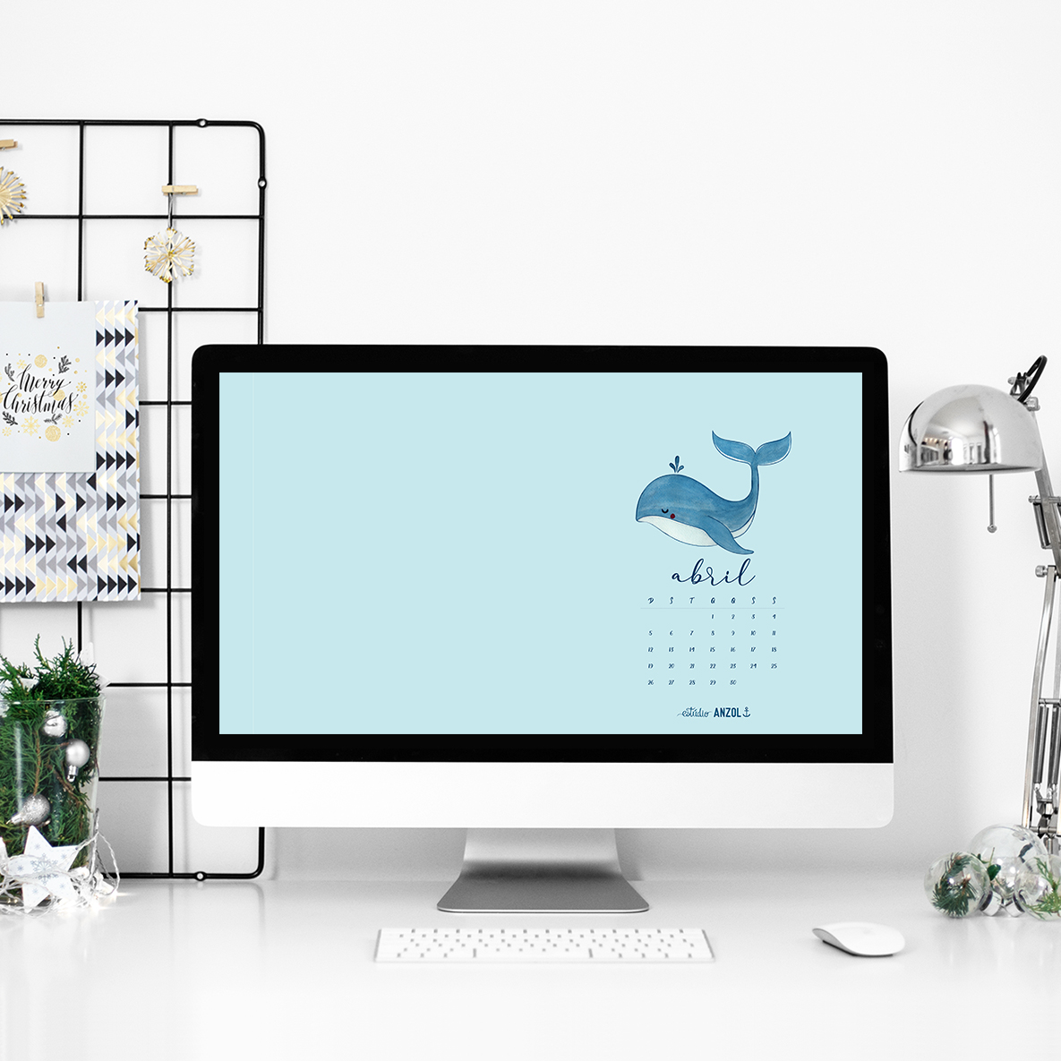 EstudioAnzol's tweet photo. Abril, calendário, presentinho e isolamento social 💙 - https://t.co/OkYXyXBCUL https://t.co/rtLyr3lMrg