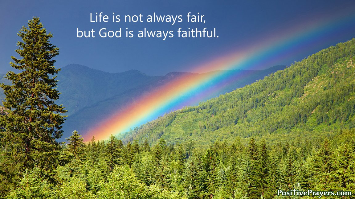 PositivePrayers's tweet photo. @JoelOsteen Life is not always fair, but God is always faithful.
Be thankful for all of your blessings. https://t.co/1gcolWlUPU