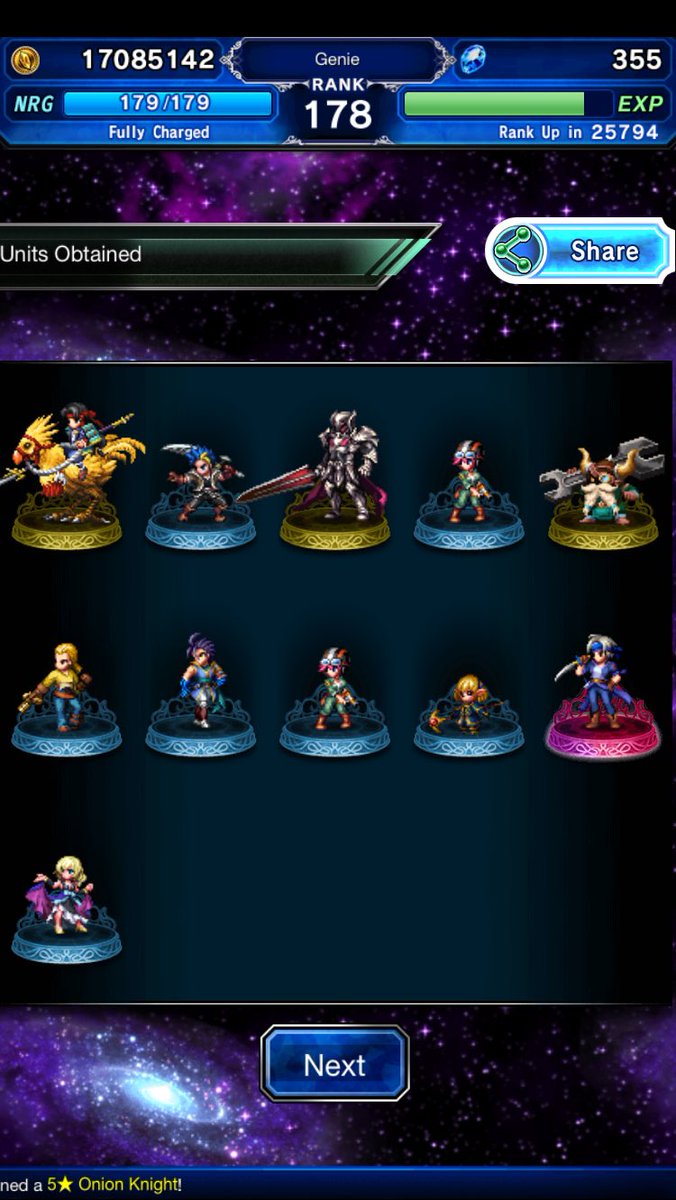 geniewh's tweet photo. Check out my new STMR from FINAL FANTASY BRAVE EXVIUS! #FFBEWW #FREEPULLS https://t.co/OGjg56mKRO