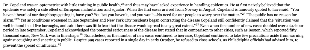 alexpeters's tweet photo. I wrote this in 2003 on the 1918 Flu. Thx to 
@concordreview
 for repost. 1 of 3 Conclusions: 10,000s died because "officials in NYC downplayed the seriousness of the epidemic." It is hard to watch history repeat itself. 
@NYGovCuomo #LockdownNow #COVID19 https://t.co/ExIK8wcW9T https://t.co/SvUc3ucZX2