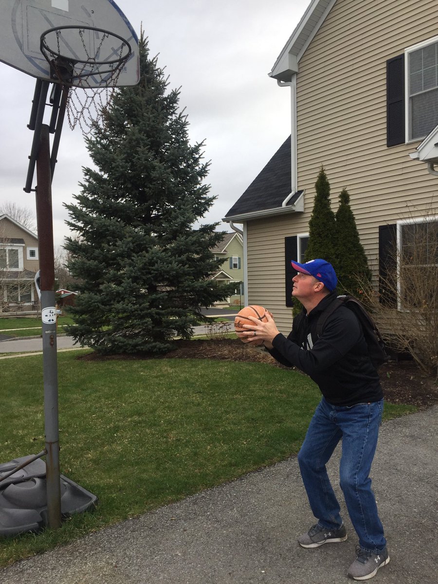 Getting ready for another day of learning. AIM to get all of your work done and SHOOT for getting some exercise.        Make it a great day !! #WeareallinthistogetherNCSD