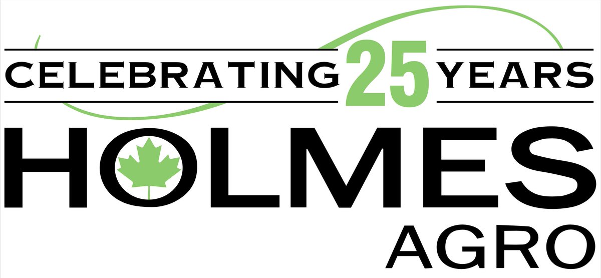Today is a very special day for Holmes Agro. Please join us in celebrating our 25th anniversary!Thanks to an amazing team, customers and industry support over the past 25 years! Congratulations <a href="/jeff_holmes50/">Jeff holmes</a> on this incredible accomplishment! #WatchitGrow youtu.be/5klf1V8gFD0