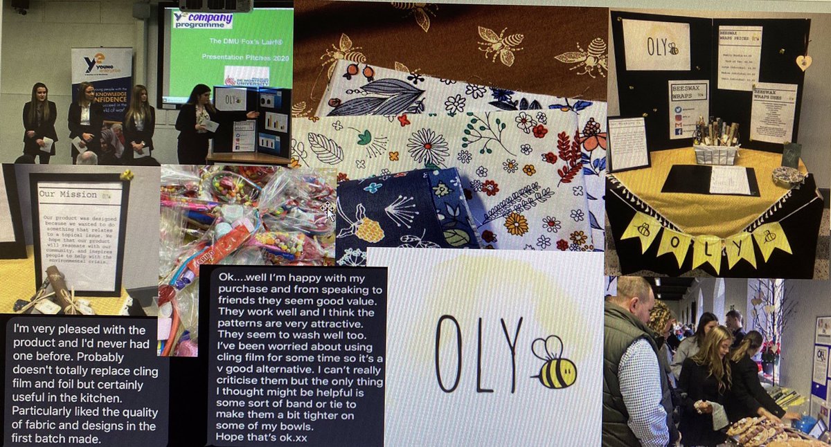 oly24063501's tweet photo. We are proud to announce that our team ‘OLY’ are one of the Leicestershire county finalists, in the YE showcase event. We have also won the following awards: Marketing award, Best showcase award, and Sustainability award. Thank you to everyone who has supported us! https://t.co/UDVZoc286W