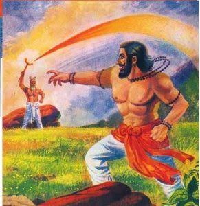 Vasishta refused as Devaraj Indra had gifted the cow to feed thousand of his disciple and guest every day.This lead a argument and finally a fight between the two. At the end Vasishtha won because of Nandini as she defeated the entire army by her devine power. @almightykarthik