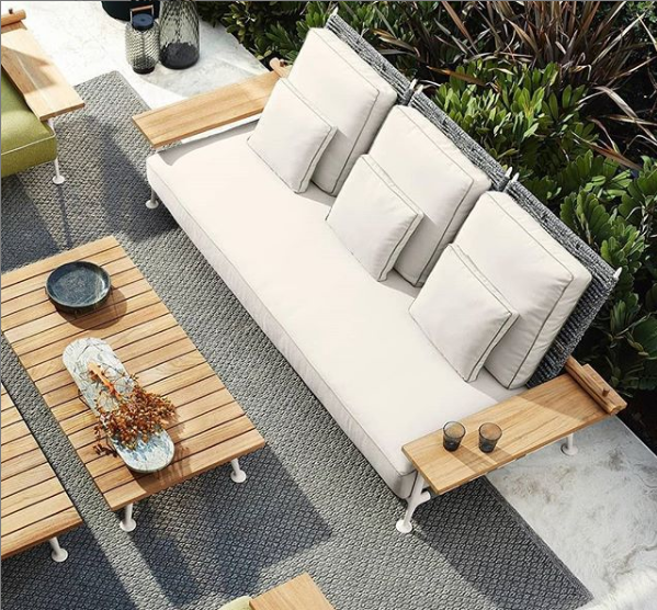 FerriousLtd's tweet photo. Following the gorgeous weather from last week, we cannot wait for summer. During Paris Design Week, @cassinaofficial launched a new collection of outdoor furniture. The collection includes furniture, outdoor lighting, rugs and accessories. Here's the Fenc-e Nature Collection.☀️ https://t.co/62eXVRDAnT
