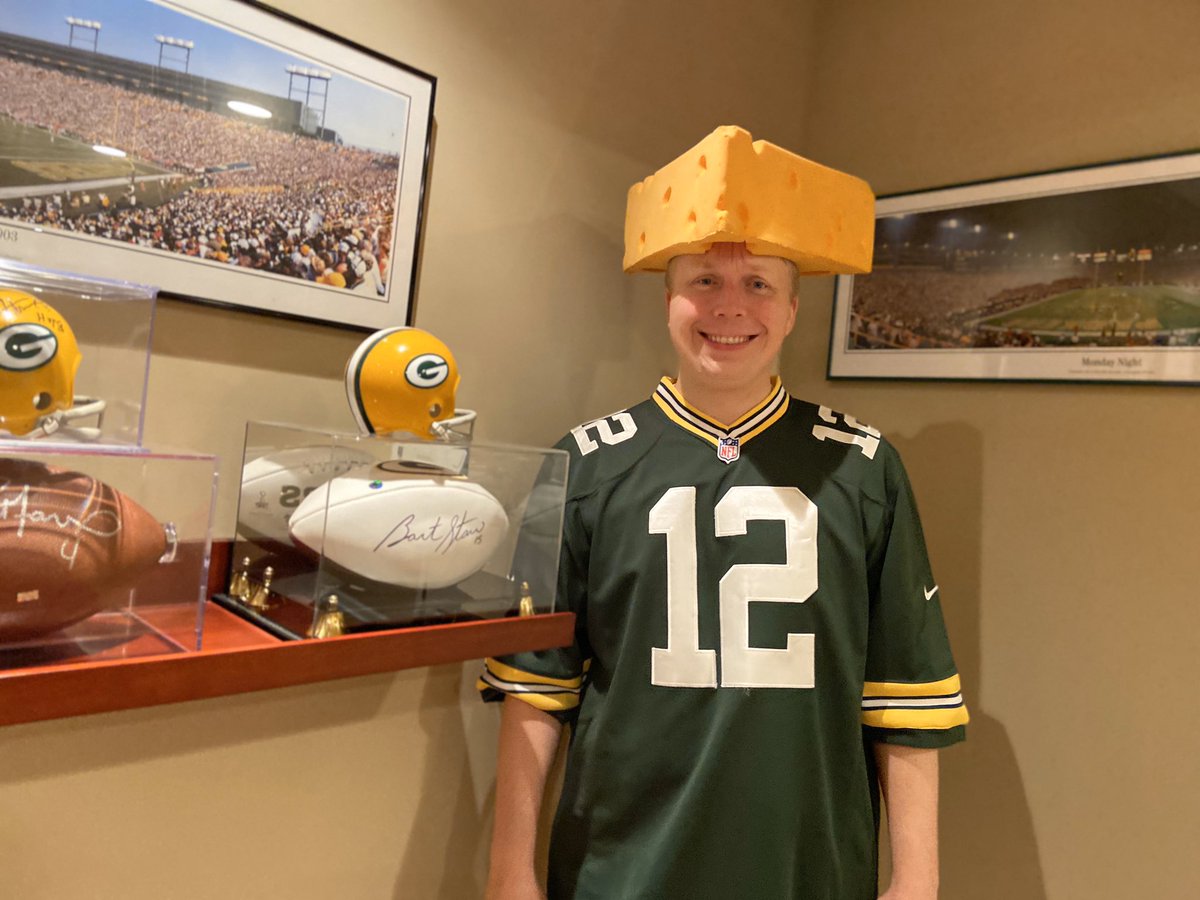 TomOestreich's tweet image. Happy fun hat day @myccs!  I’m loving Virtual Spirit Week and can you tell that I grew up in Wisconsin?  #ccsgoesvirtual #CarmelCares #GoPackGo
