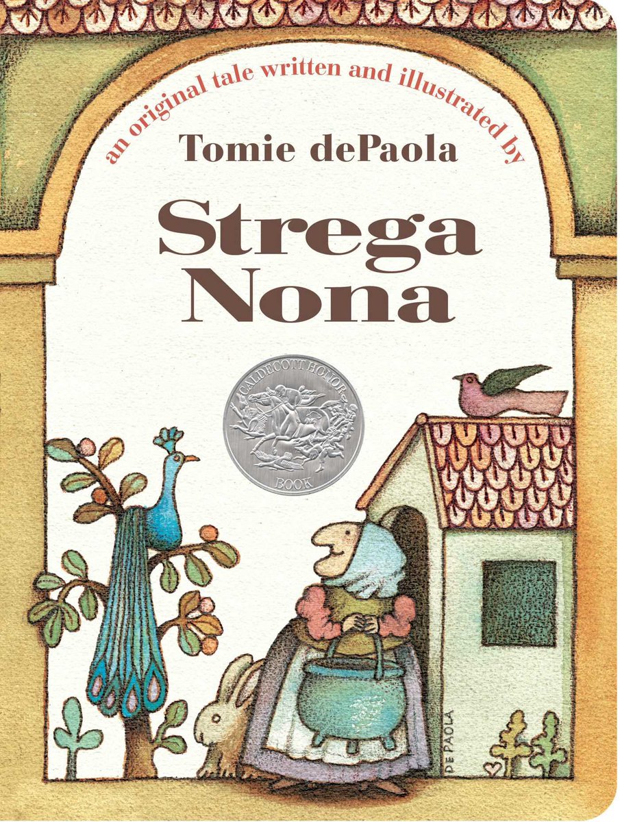 Author, Tomie dePaola passed away this week. One of my favorites is Strega Nona! He has written/illustrated over 270 books! WOW! 📚What is your favorite? tomie.com