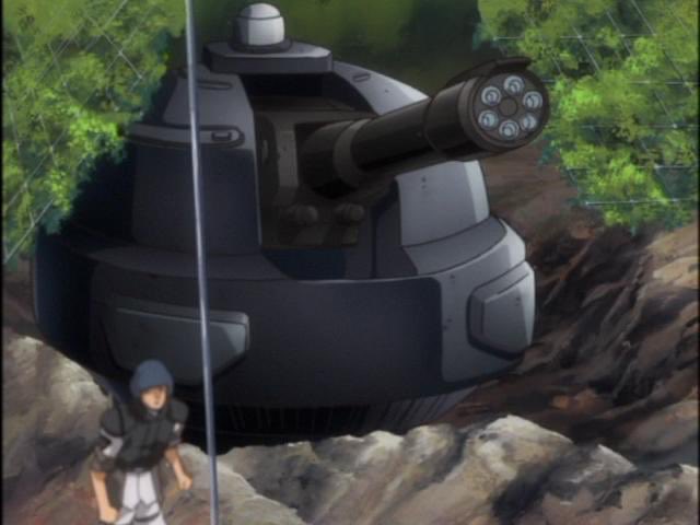 NANOTORA2 MS搭載の対人兵器が今の我々でいう機関銃やバルカン砲と同じ