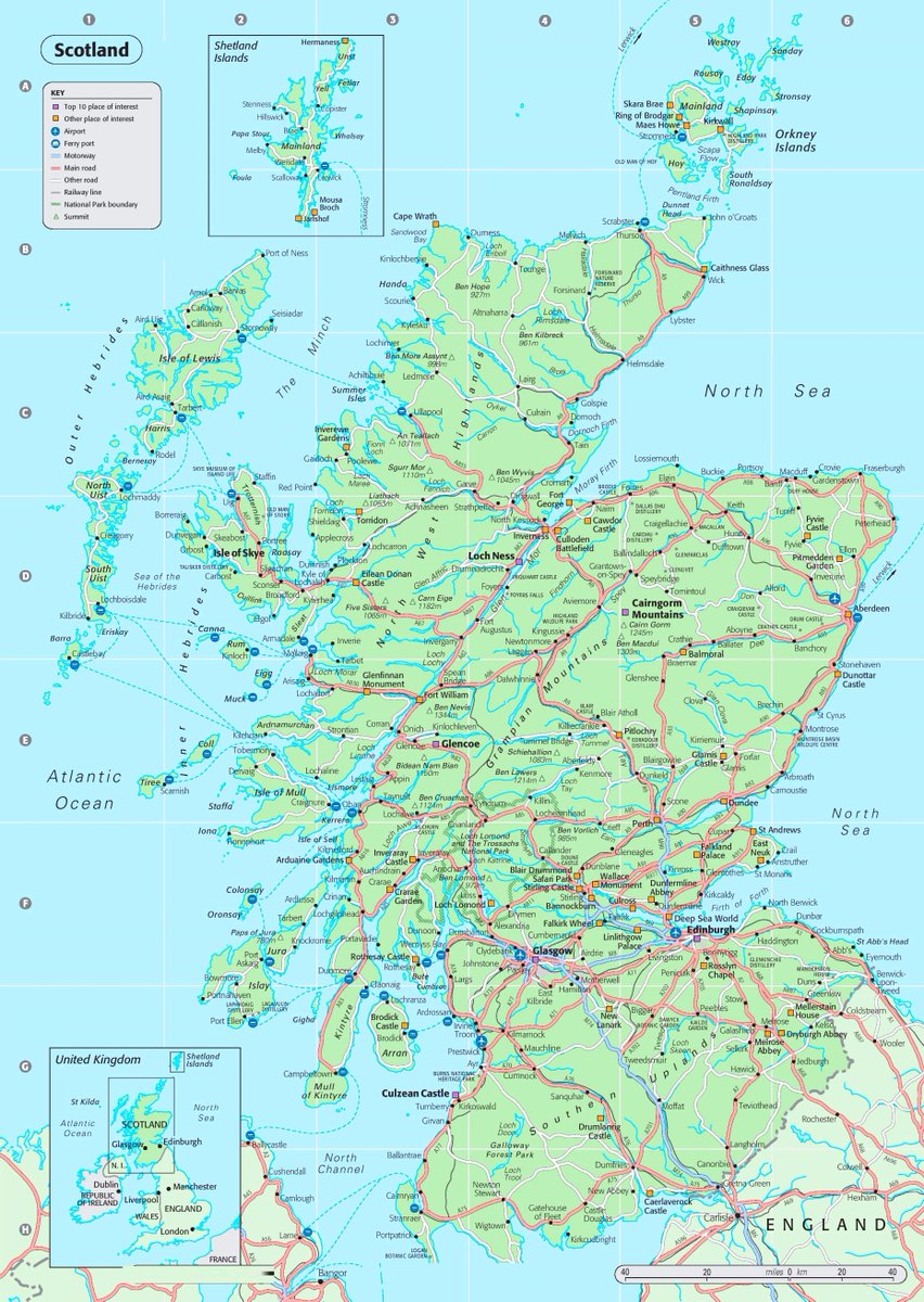 We are going to take you on a journey around Scotland in books, not a definitive tour or complete list of all our Books on Scotland - but gives you an idea of what is in stockThread