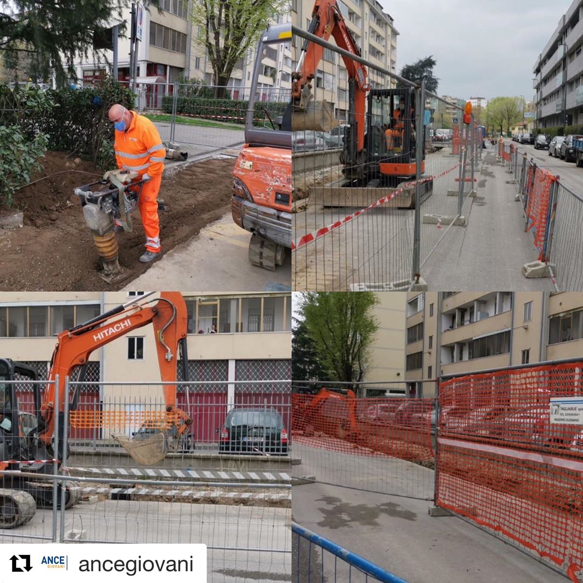 #ricostruireITALIA Lavori in corso a Milano per garantire le infrastrutture elettriche della città da parte dell’impresa Tagliabue Spa. #ANCE #edilizia #andiamoavanti #cantieriANCE #inostricantieri