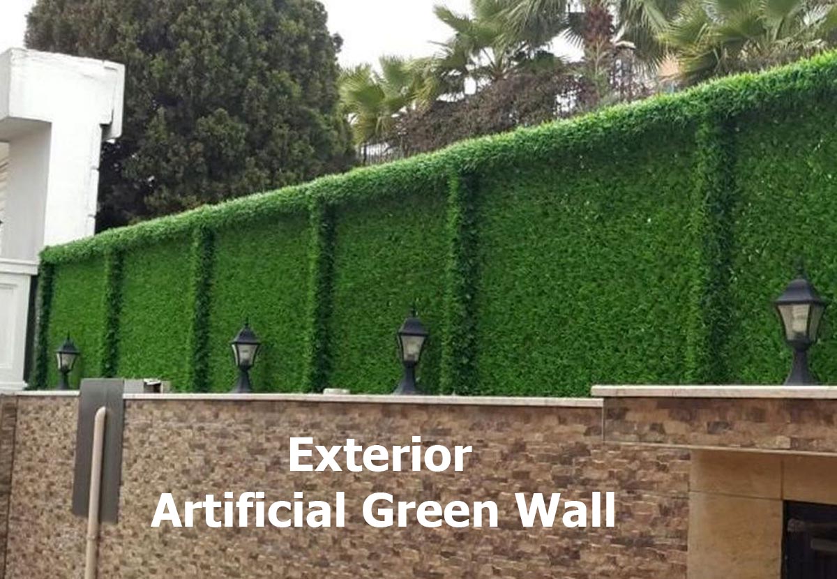 Grass Fence Panel on Twitter "Exterior Artificial Green Wall For