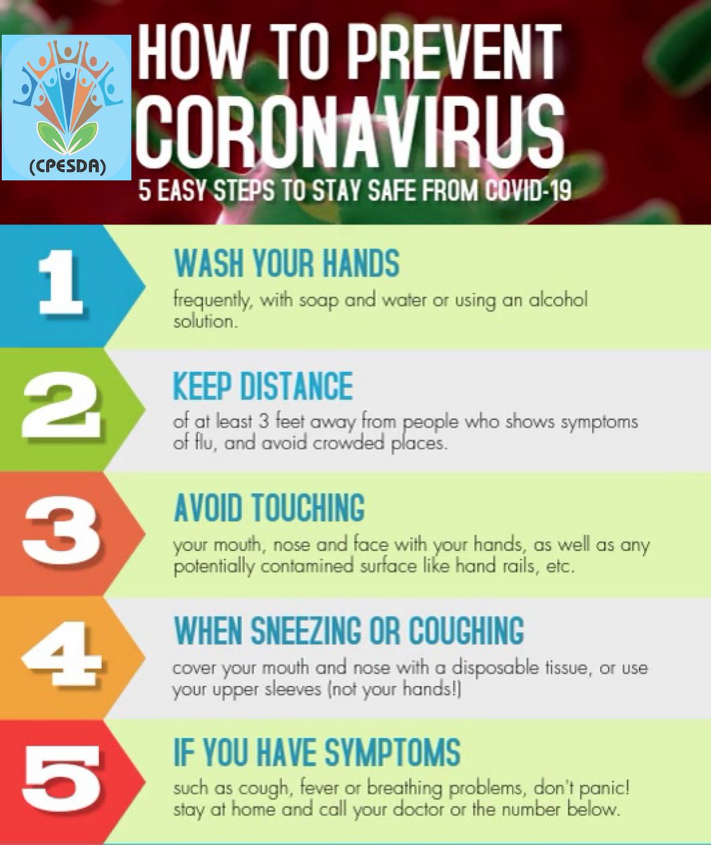CESDA_Africa's tweet photo. Practice these preventive measures so as to avoid being contaminated or contaminating people around you with #COVIDー19.
#WeShallOvercome 
#Covid19Out 
#CoronaVirusUpdates 
@WHO 
@TheGlobalGoals 
@CameroonPm237 https://t.co/YHCAmbkLAi