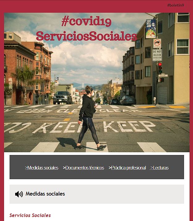 Disponible el boletín #covid19ServiciosSociales_9, con todas las novedades incorporadas a la web covid19.siis.net:

🔹Medidas sociales
🔹Documentos técnicos
🔹Material práctico
🔹Lecturas

Boletín_9 👉bit.ly/2X0j4Di

#covid19
#ServiciosSociales