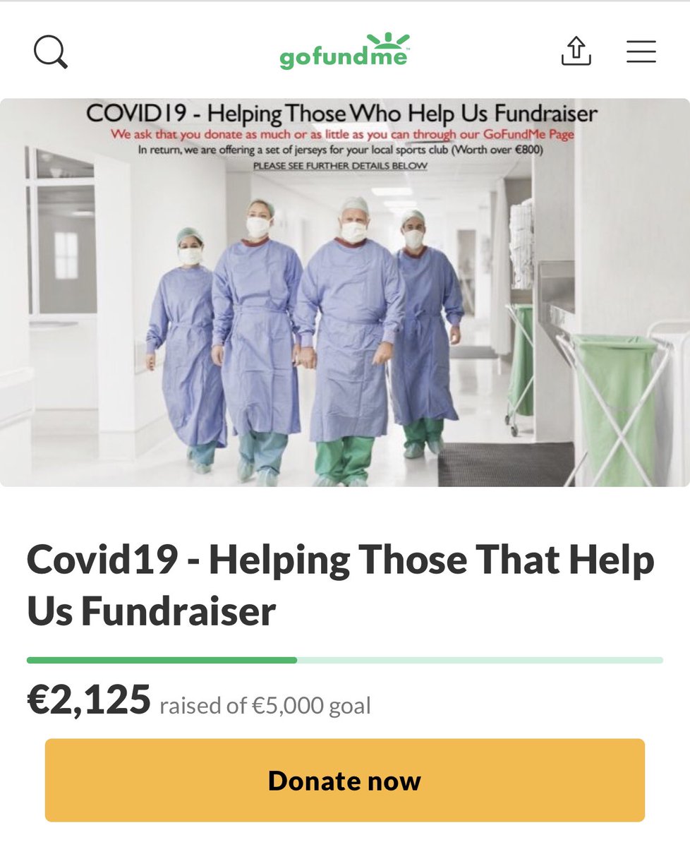 Great response so far. Please keep sharing. 

gofundme.com/f/covid19-help…