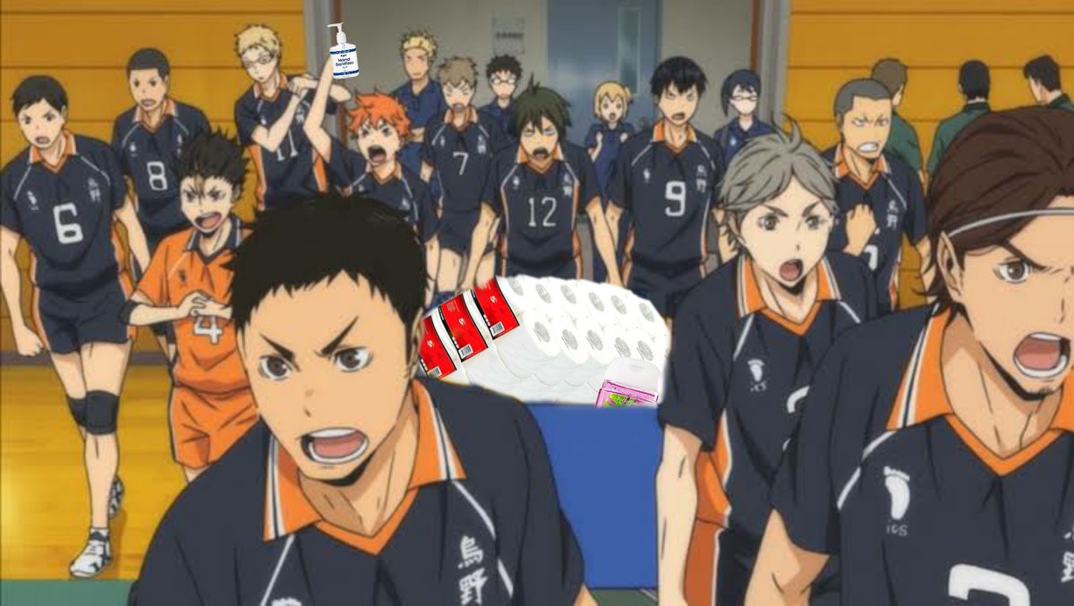 karasuno pls dont hoard the tissues