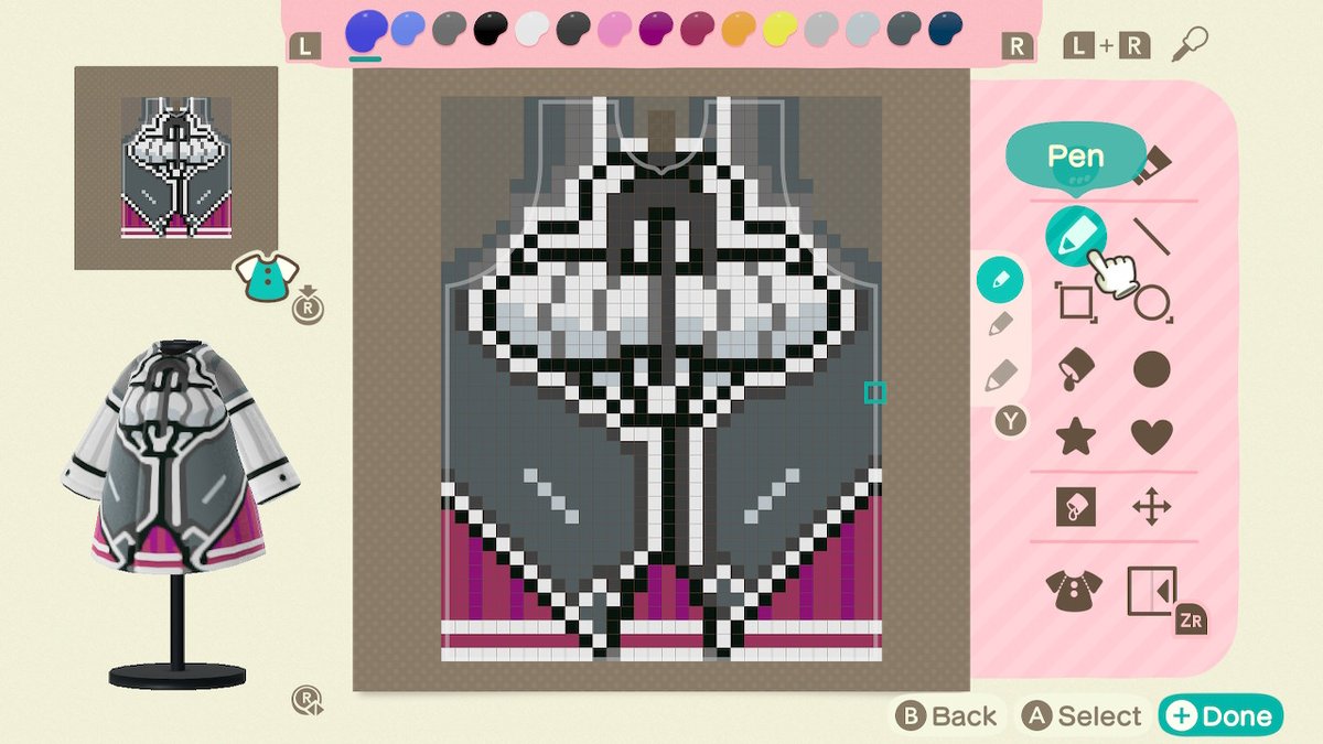 MorganPham58's tweet photo. check my highschool dxd outfit #animalcrossingdesign #AnimalCrossing #ACNH #NintendoSwitch https://t.co/VZOZzMxt0M