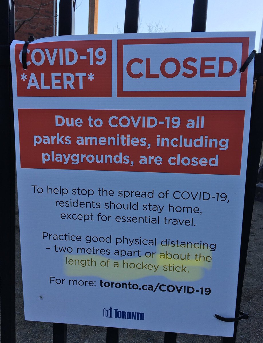 byJayEnnis's tweet photo. Just when we thought we were at maximum-Canadian. 😊

#CanadaCovid19 #Canadian #Toronto #Coronavirusontario #COVID19 #SocialDistancing #HockeyTwitter https://t.co/R5PLmwMcun