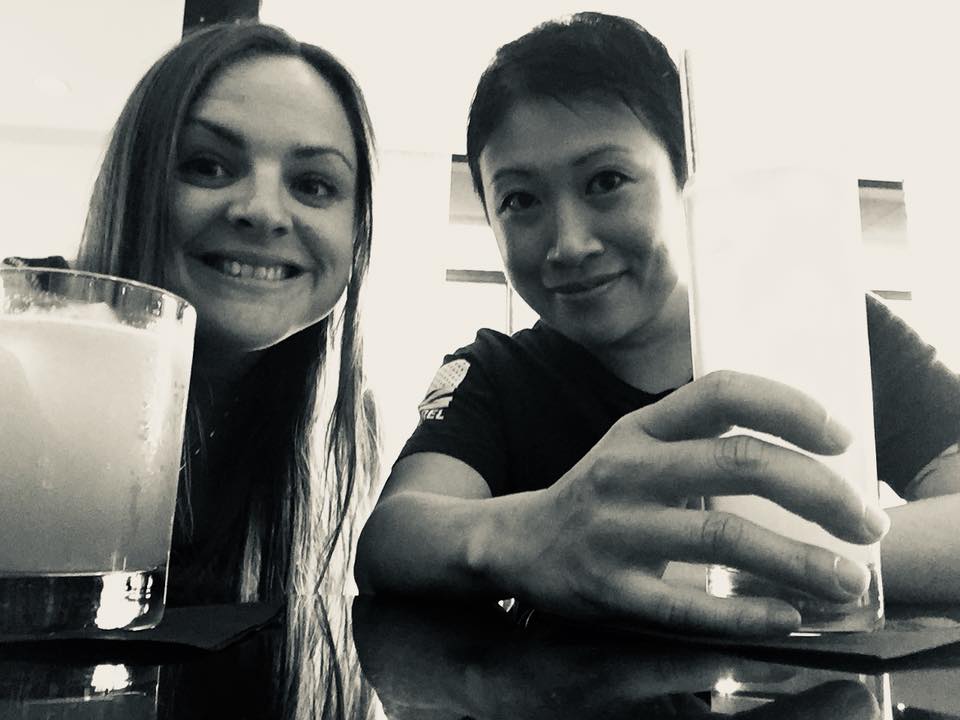 shannonvo's tweet photo. I'm back. Living in Japan and waiting! Hope you are good where you are. Me and bestie. https://t.co/XIcfXGMDX7