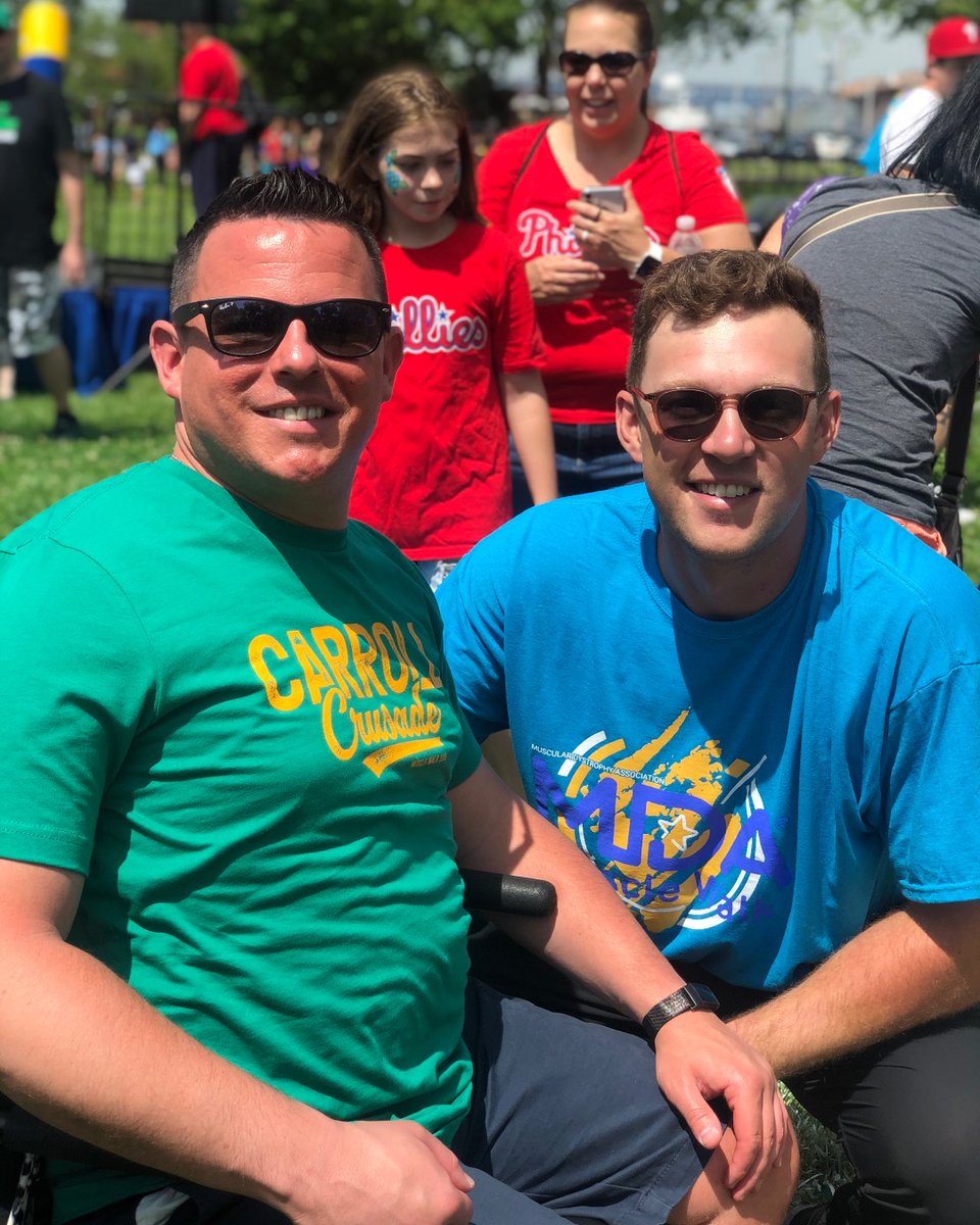 2019 Muscle Walk Honoree Christopher Carroll says: 'I walk to raise awareness and to find a cure. I decided that I would not let this disease define me and I would never let it stop me from living my life to the fullest.' #WhyIWalkWednesday