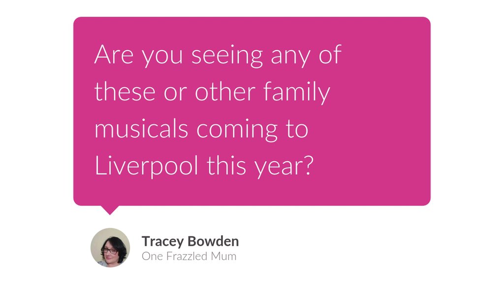 thefrazzledcoll's tweet image. AD While the West End is undoubtedly the home of British musical theatre, there are plenty of cutting-edge touring productions venturing up North to Liverpool in 2020.

Read the full article: Top Family Musicals Coming to Liverpool
▸ lttr.ai/OzC3

#whatsoninliverpool
