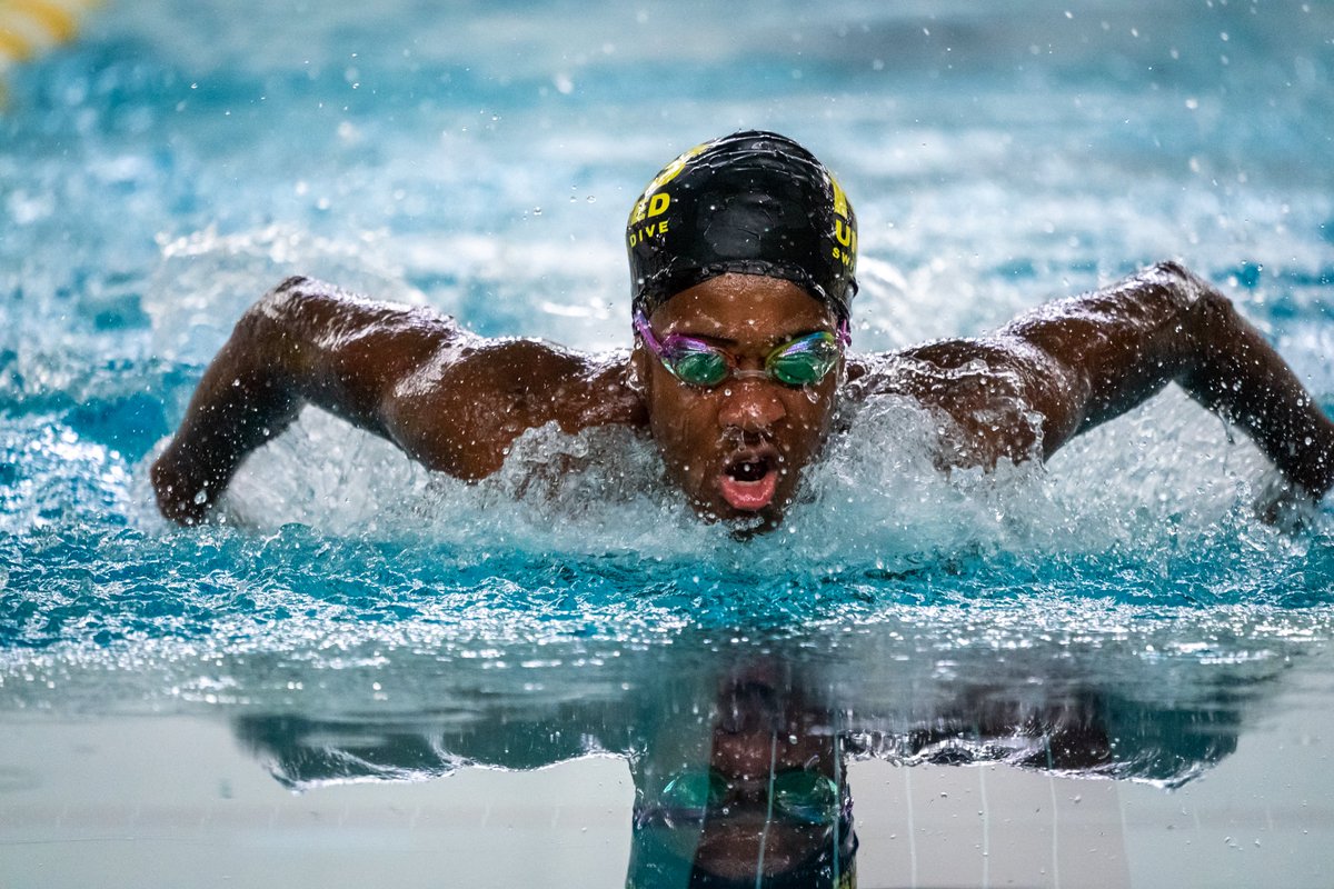Today’s🎓Senior Spotlight is MAXWELL KOUNGA. You won’t find a more active and engaged student. Max is a member of Choir, HOSA, Ike Care Club, Model UN, NHS, Student Union, and UNICEF. He also was a member of the soccer program, and captain for both swim &amp; dive and track &amp; field!