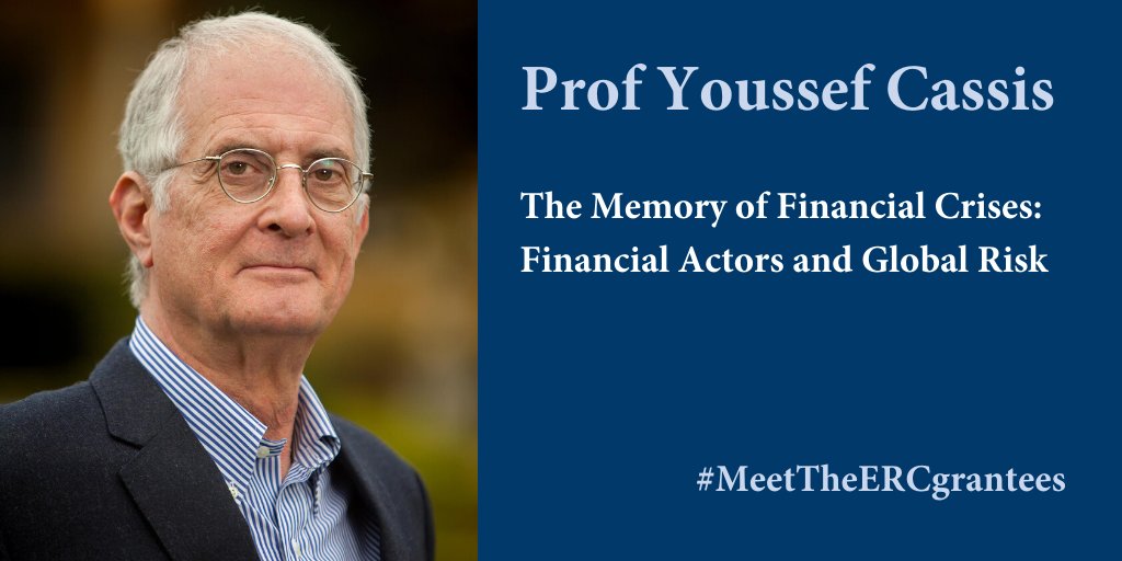 EUI_EU's tweet photo. #MeetTheERCgrantees no. 1:

Youssef Cassis will focus on memory in the search for a missing link in the understanding of the recurrence of financial crises. #ERCAdG @ERC_Research @RobSchuCentre @EUI_History 

https://t.co/ORZ3lLseFU https://t.co/88BnrB9nL5