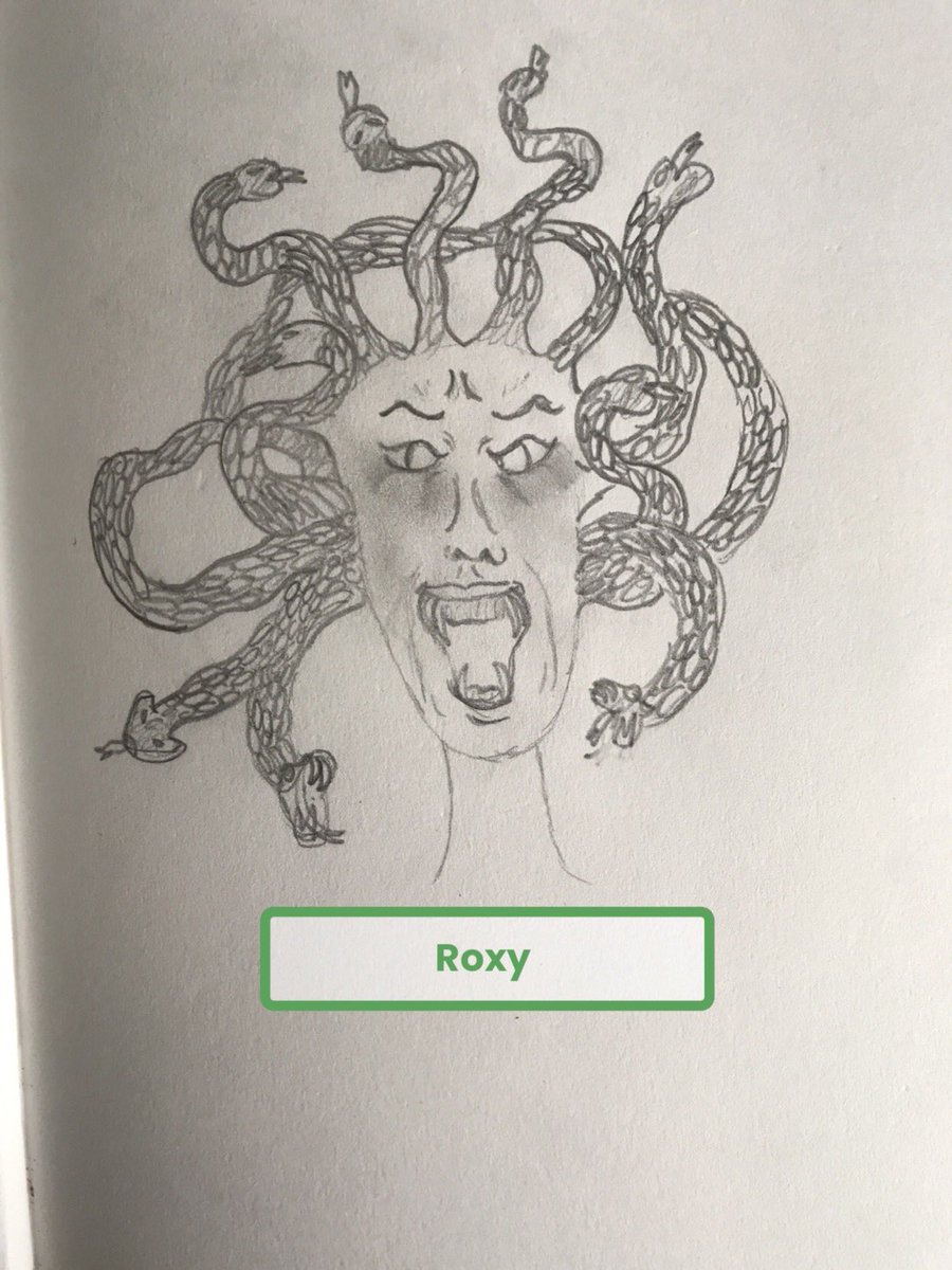 LeighSTJOHNSy56's tweet photo. Sketching Medusa! I have been blown away by the #sketches the children have done at home today! #toneandshading #medusa #mythicalcreatures #talentedchildren @LeighSTJOHNSsch https://t.co/evVLGsvmyf