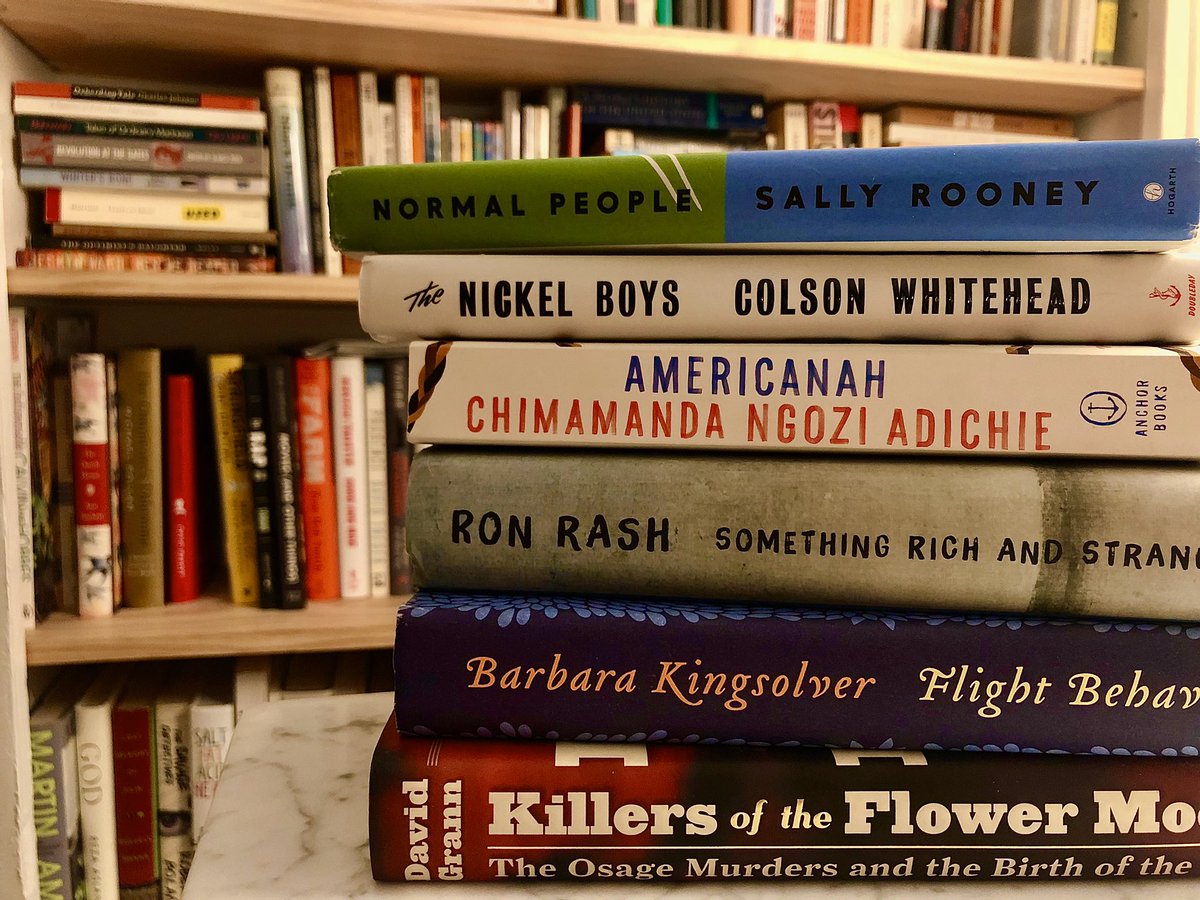 PittAlumni's tweet photo. Okay, time for Wednesday's question for @PittTweet's #HailingFromHome Challenge: what books are you reading right now? https://t.co/Jl56lpumQ0