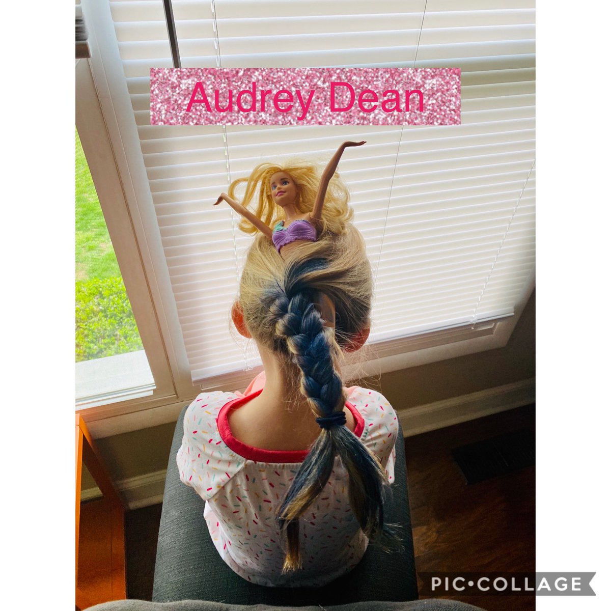 annunciationctk's tweet photo. Second day of virtual spirit week - Crazy hair and school colors! In honor of all of the hair stylists &amp; all the teachers, students, and angel families that we miss during this difficult time! https://t.co/idBektmV94
